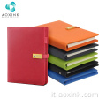 Binder Notebook Journaling in pelle ricaricabile a foglie sciolte